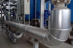 Heat_insulation_of_the_steam_pipe._Galvanized_steel_coating