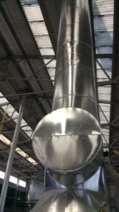 Теплоизоляция газоходов и промышленной вентиляции