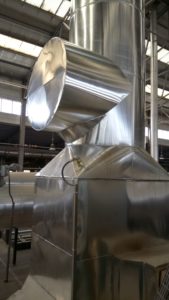 Теплоізоляція газоходів та промислової вентиляції